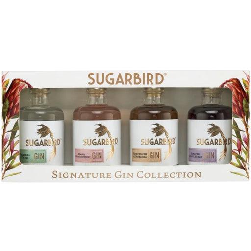 Sugarbird Gin Showcase (4 x 50ml) - MC Liquor