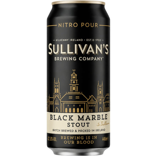 Sullivan's Black Marble Stout Nitro Pour Can - Mothercity Liquor