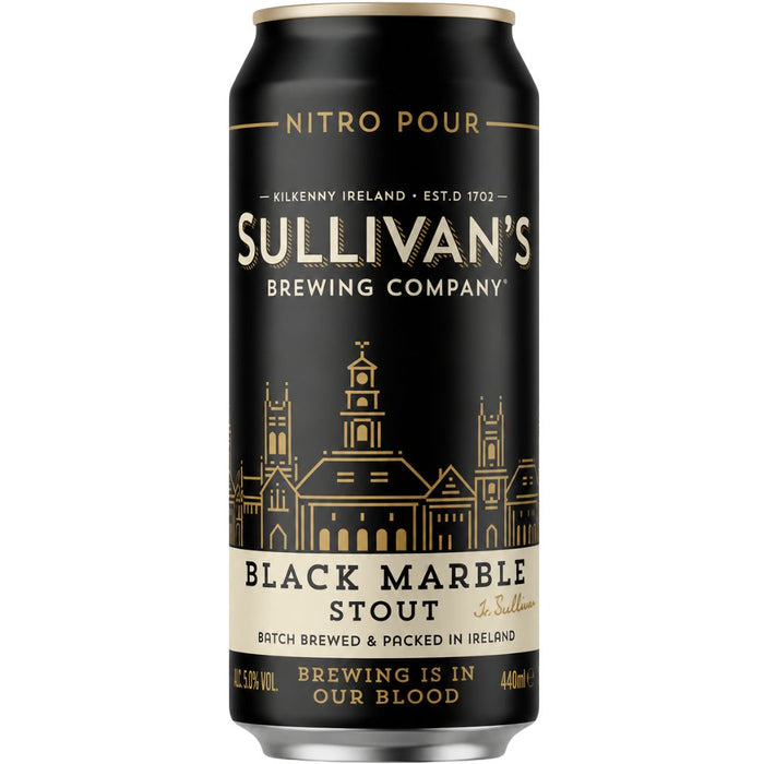 Sullivan's Black Marble Stout Nitro Pour Can - Mothercity Liquor