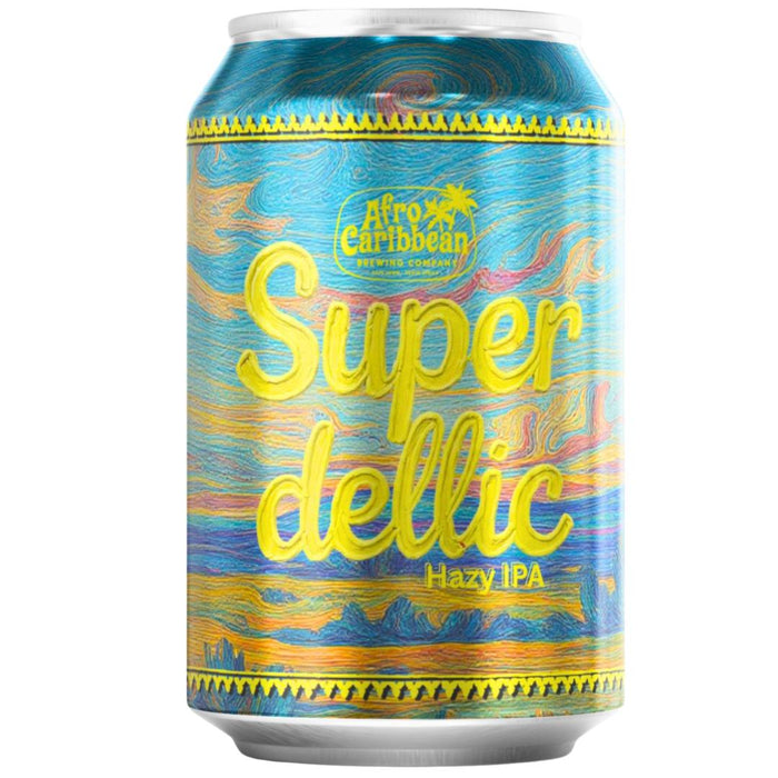 Superdellic Hazy IPA by Afro Caribbean Brewing Co - Mothercity Liquor