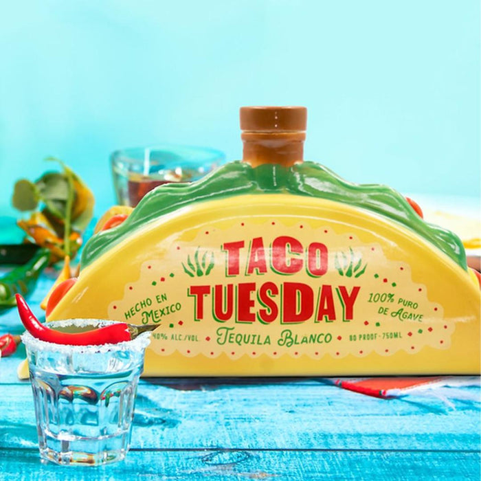 Taco Tuesday Blanco Tequila Taco Edition - Mothercity Liquor