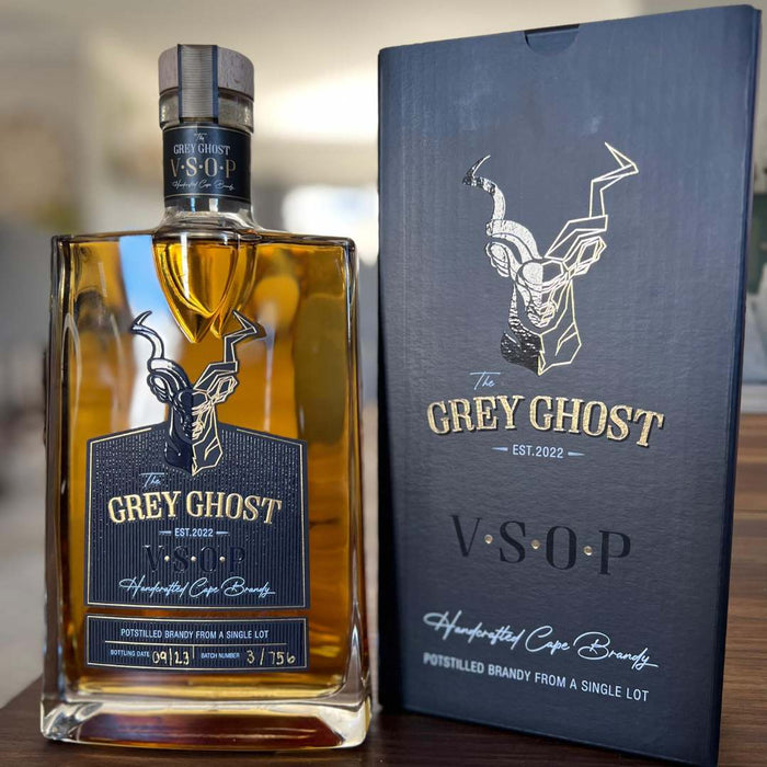 Grey ghost V.S.O.P Handcrafted Cape Brandy - Mothercity Liquor