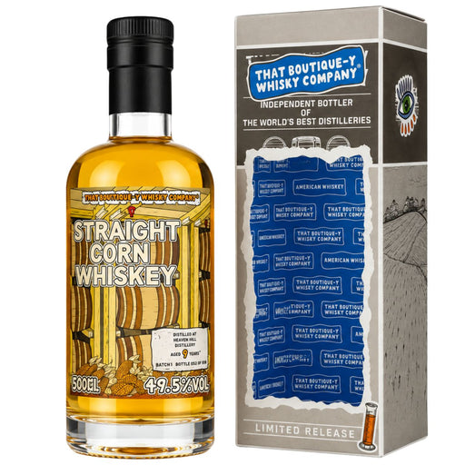That Boutique-y Whisky Company Heaven Hill 9 Year Old Straight Corn Whiskey – Batch 1 - Mothercity Liquor