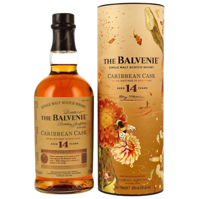The Balvenie 14 Year Old Caribbean Cask – Limited Design Edition by Victo Ngai - Mothercity Liquor