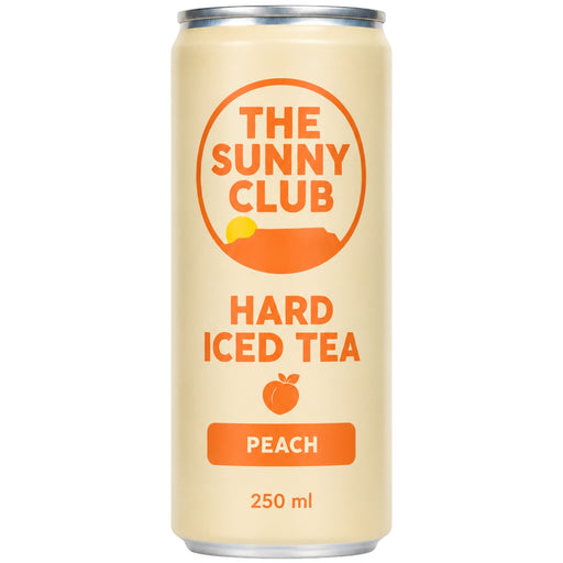 The Sunny Club Peach Hard Iced Tea - Mothercity Liquor
