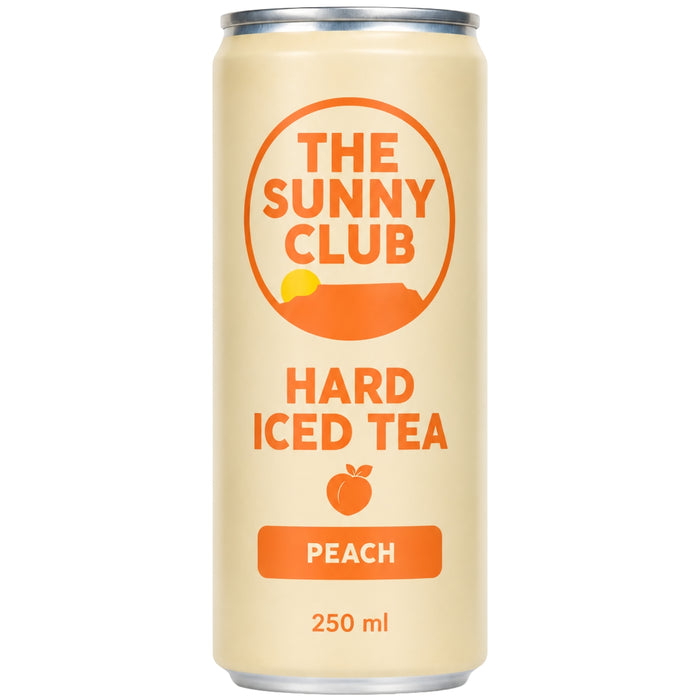 The Sunny Club Peach Hard Iced Tea - Mothercity Liquor