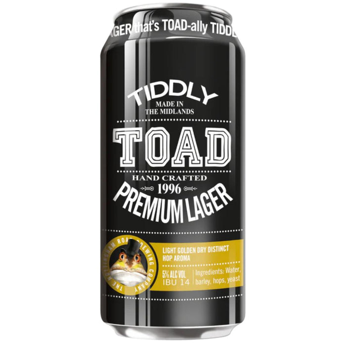 Tiddly Toad Premium Lager by Nottingham Road Brewing Co - Mothercity Liquor