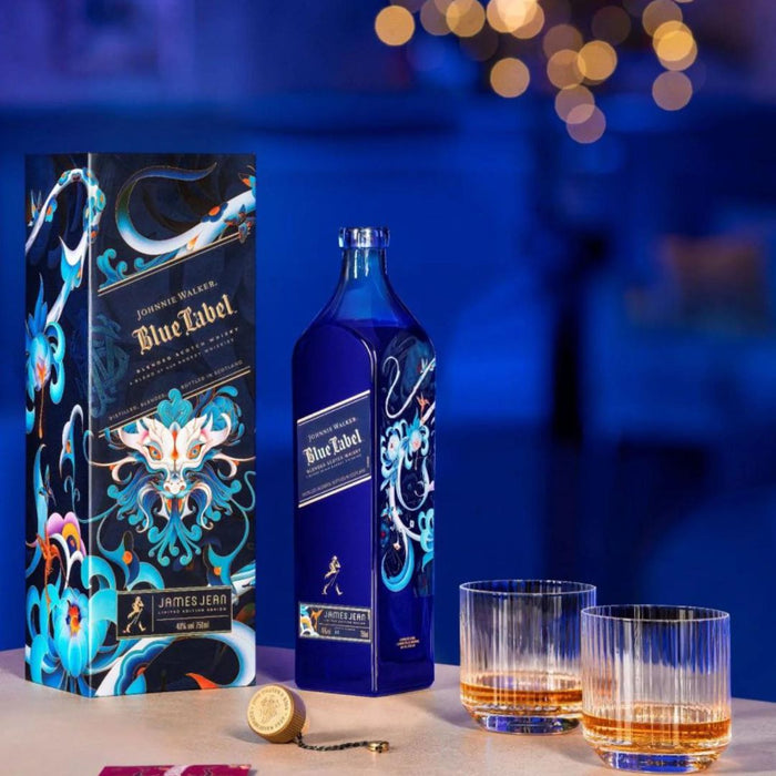 Johnnie Walker Blue Label Year of the Dragon 2024 - James Jean Limited Edition Design