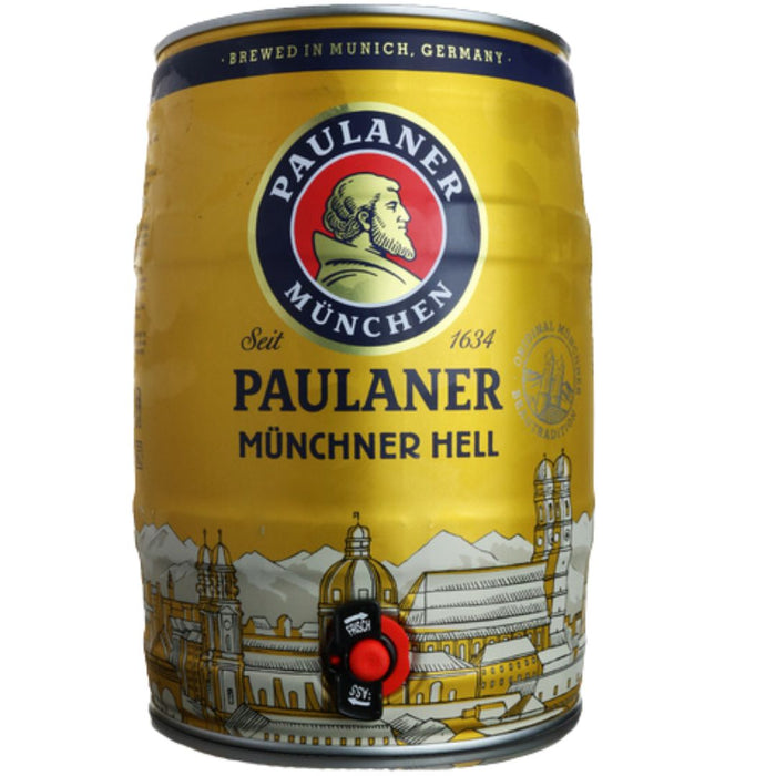 Paulaner Munchner Hell Mini Keg 5L - Mothercity Liquor