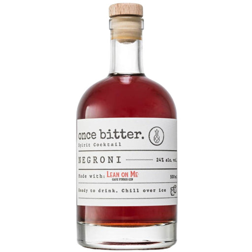 Negroni - Once Bitter Spirit Cocktails - Mothercity Liquor