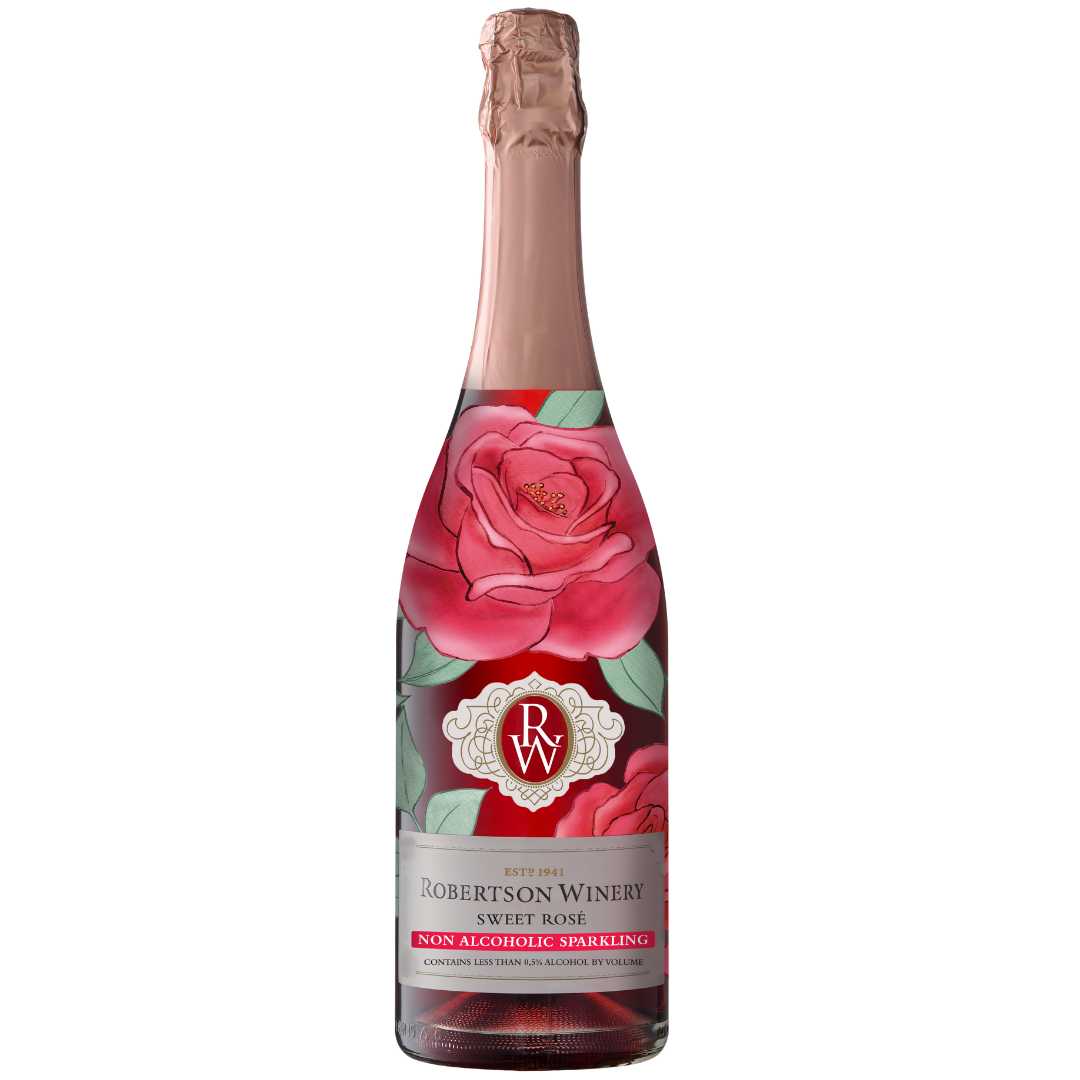 Robertson Winery Non Alcoholic Sweet Sparkling Rose I Mothercity Liquor