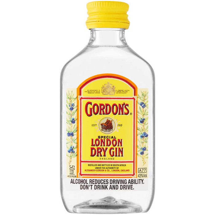 Gordons London Dry Gin 50ml Mini
