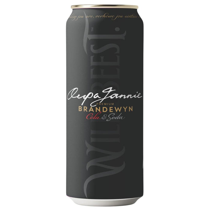 Wildebeest Oom Jannie Brandewyn Cola & Soda - Mothercity Liquor