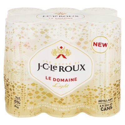 JC Le Roux Le Domain Light 250ml Can - Mothercity Liquor