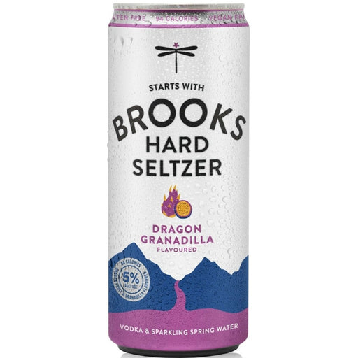 Brooks Hard Seltzer Dragon Granadilla 300ml - Mothercity Liquor