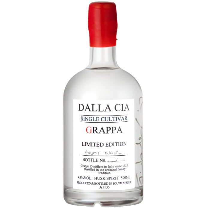 Dalla Cia Grappa Pinot Noir Single Cultivar - Mothercity Liquor