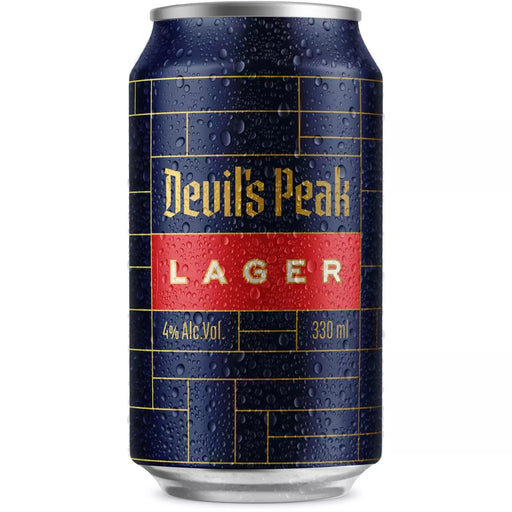 Devils Peak Lager 330ml Can - Mothercity Liquor