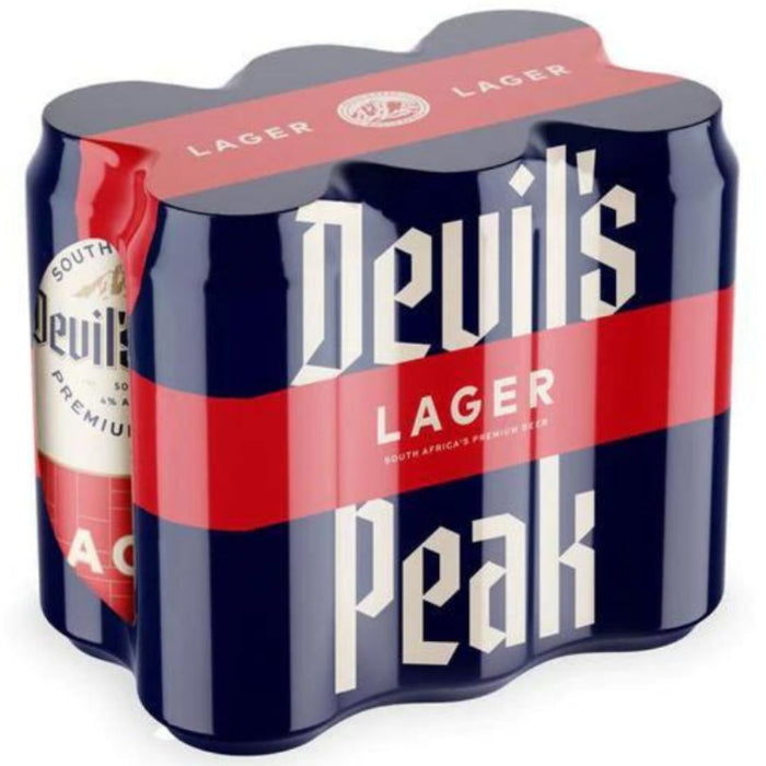Devils Peak Lager 440ml Can - Mothercity Liquor