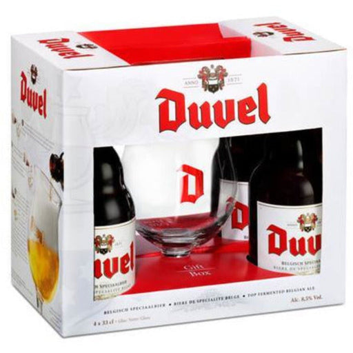 Duvel 4 Pack Gift Box - Mothercity Liquor