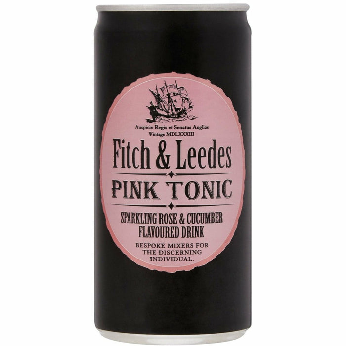 Fitch & Leedes Pink Tonic 200ml Can - Mothercity Liquor