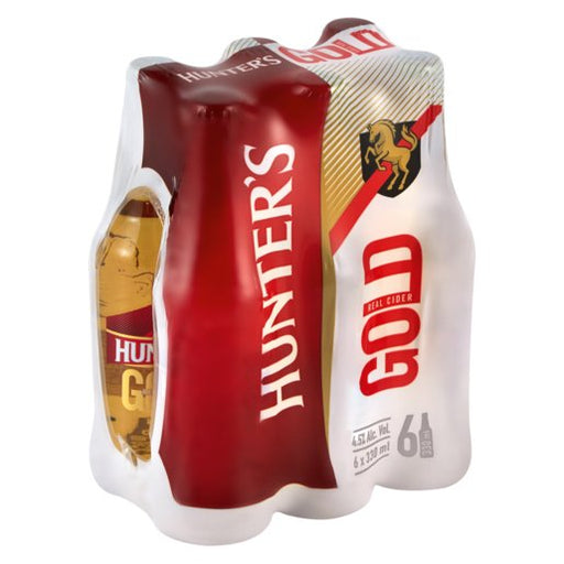 Hunters Gold Cider 330ml - Mothercity Liquor
