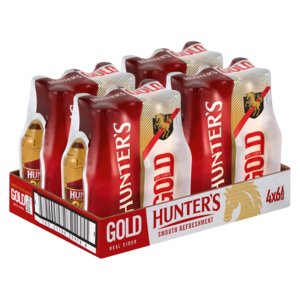 Hunters Gold Cider 330ml - Mothercity Liquor