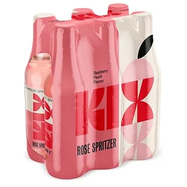Kix Rose Raspberry Peach Spritzer 330ml - Mothercity Liquor