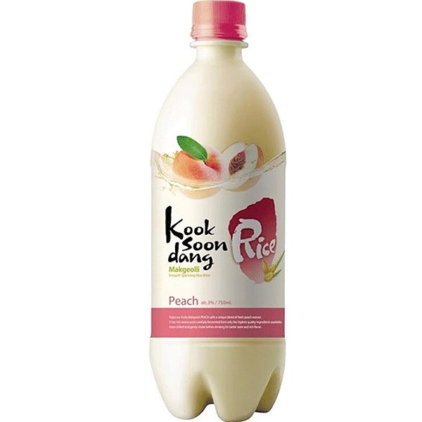 Kooksoondang Makgeolli Peach Flavour 750ml - Mothercity Liquor