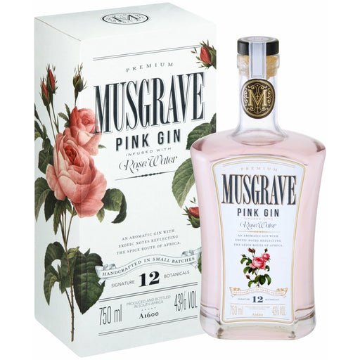 Musgrave Pink Gin - Mothercity Liquor
