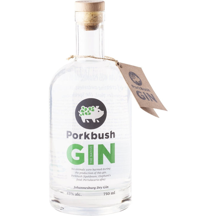 Porkbush Gin 750ml - Mothercity Liquor