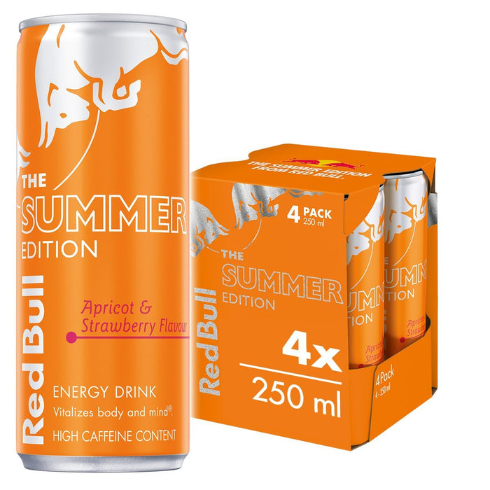 Red Bull Summer Edition - Apricot & Strawberry Flavour 250ml - Mothercity Liquor