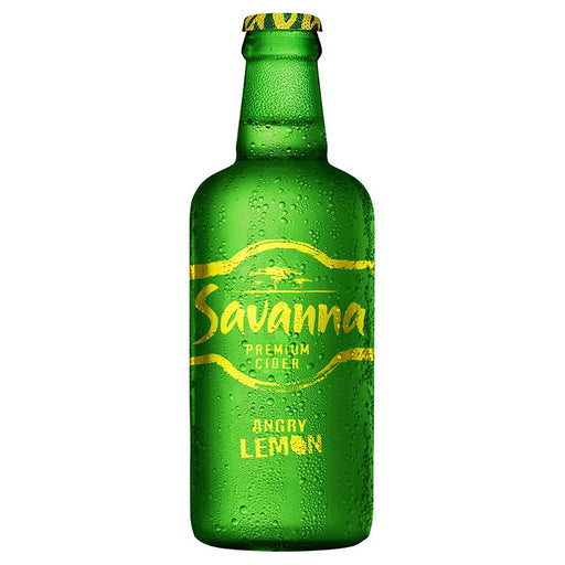 Savanna Angry Lemon 330ml - Mothercity Liquor