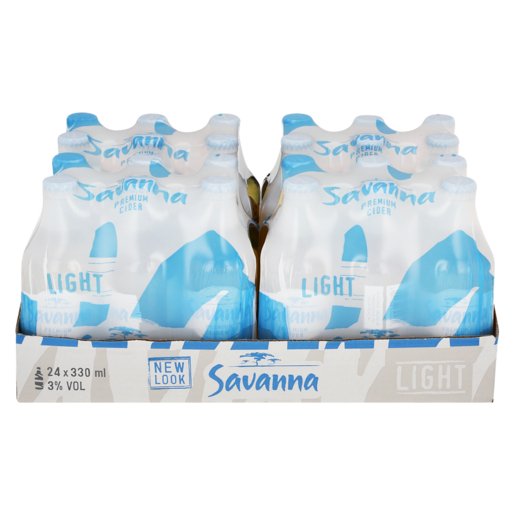 Savanna Light 330ml - Mothercity Liquor