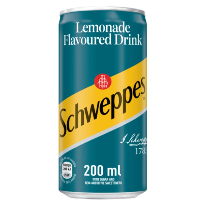Schweppes Lemonade 200ml Can - Mothercity Liquor
