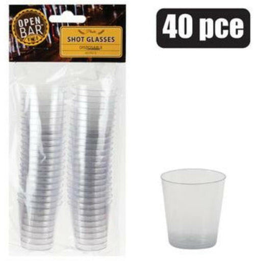 Shot Glasses Disposable 40 pc - Mothercity Liquor
