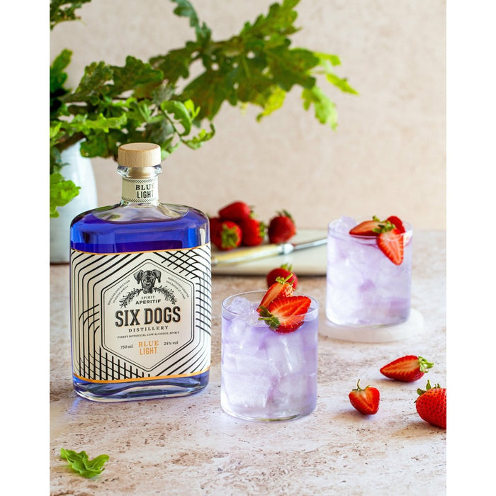 Six Dogs Blue Light Gin - Mothercity Liquor