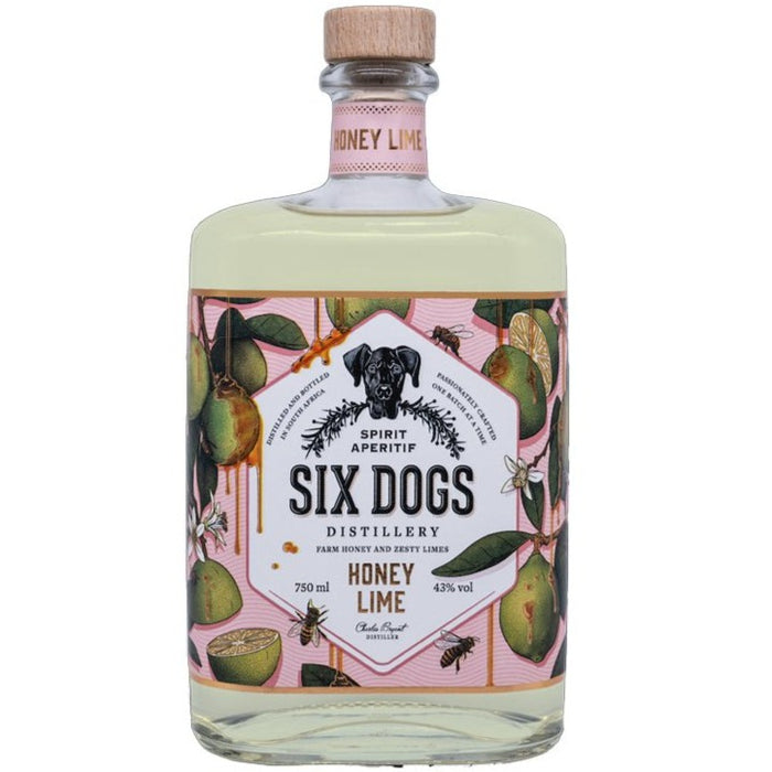 Six Dogs Honey Lime Gin - Mothercity Liquor