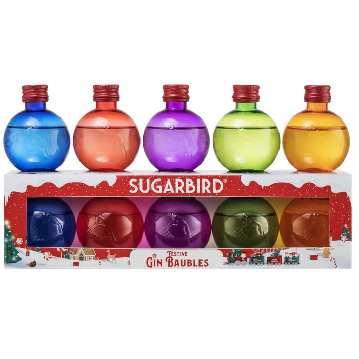 Sugarbird Festive Gin Baubles - Mothercity Liquor