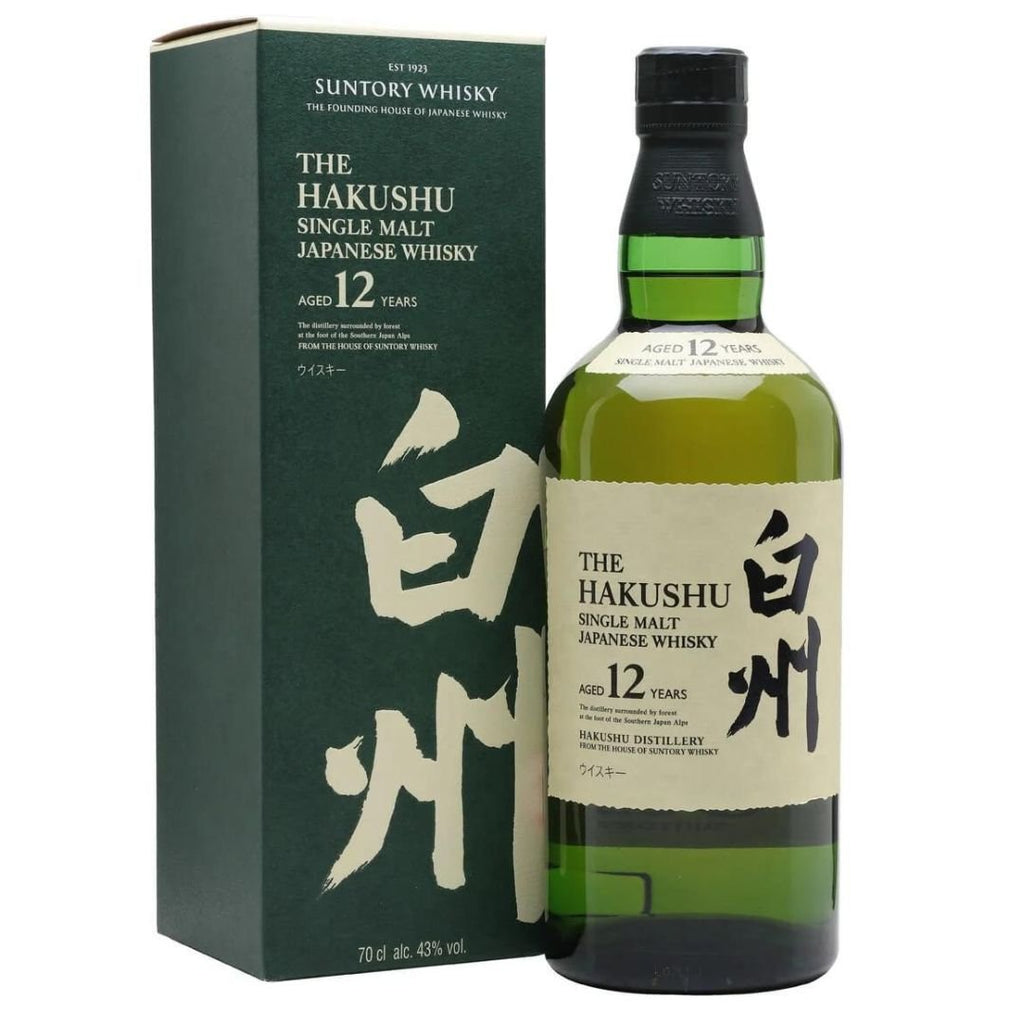 ウイスキー Suntory Hakushu 12 Years Single Malt the-hakushu-12-year-old-