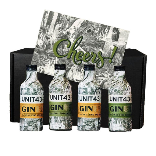Unit 43 Mini Gin Gift Box - Mothercity Liquor