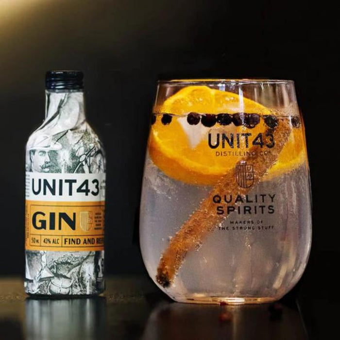 Unit 43 Original Gin 50ml - Mothercity Liquor