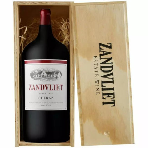 Zandvliet Shiraz 18L (in Wooden Box) - Mothercity Liquor