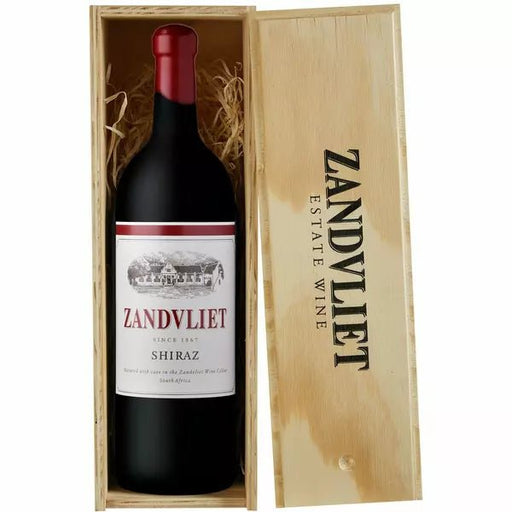 Zandvliet Shiraz 3L (in Wooden Box) - Mothercity Liquor